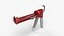 Newborn 930 GTD Drip Free Caulk Gun Red