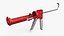 Newborn 930 GTD Drip Free Caulk Gun Red