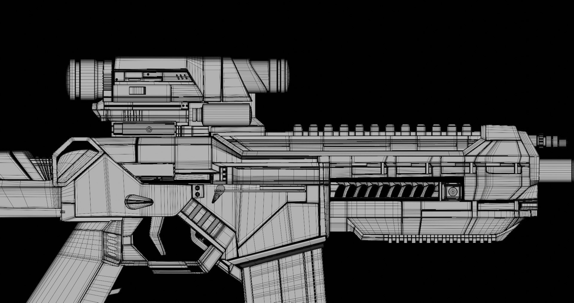3D Assault Rifle Gun PBR Unity UE Arnold V-ray Textures Included model https://p.turbosquid.com/ts-thumb/3G/lWzY1A/2M/wireframe04/jpg/1649517679/1920x1080/fit_q87/cb48e63467b927ec7d5286cae225669360d49a7d/wireframe04.jpg