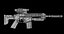 Sturmgewehr PBR Unity UE Arnold V-ray Texturen enthalten