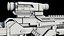 Sturmgewehr PBR Unity UE Arnold V-ray Texturen enthalten