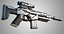 Sturmgewehr PBR Unity UE Arnold V-ray Texturen enthalten