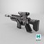 Sturmgewehr PBR Unity UE Arnold V-ray Texturen enthalten