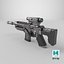 Sturmgewehr PBR Unity UE Arnold V-ray Texturen enthalten