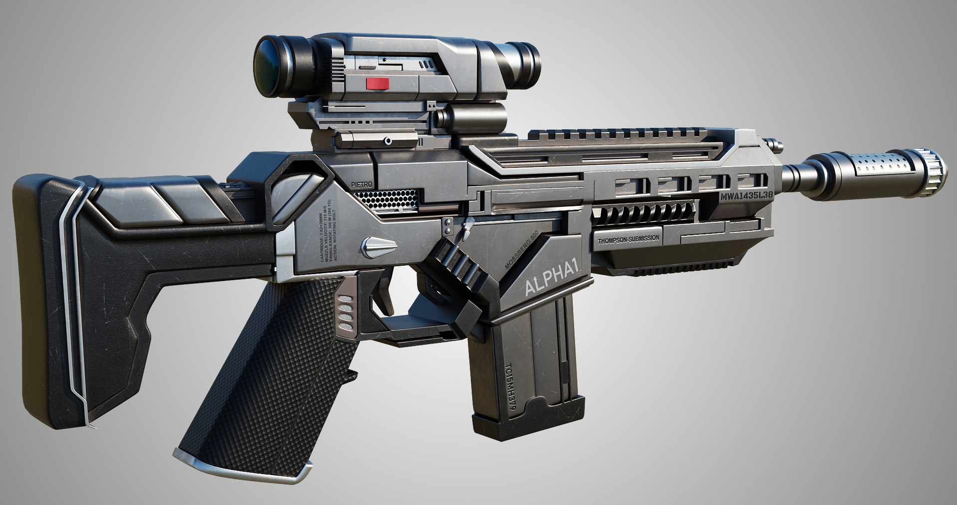 3D Assault Rifle Gun PBR Unity UE Arnold V-ray Textures Included model https://p.turbosquid.com/ts-thumb/3G/lWzY1A/xH/gun_00035/jpg/1649492694/1920x1080/fit_q87/9be38f0bfd0a06a7ceaa5a7992f24bcb4d7e4660/gun_00035.jpg