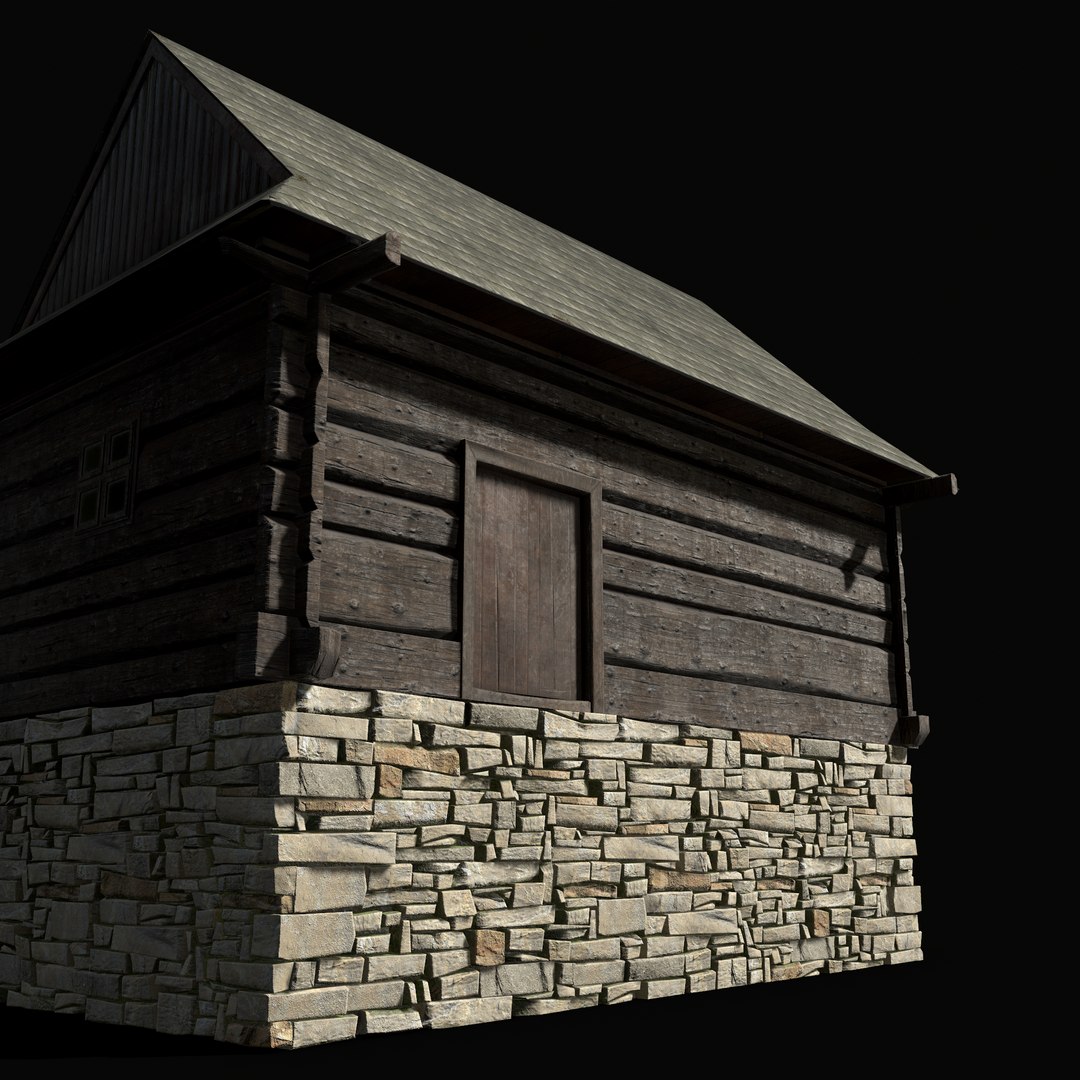 3D old storage building - TurboSquid 1472093