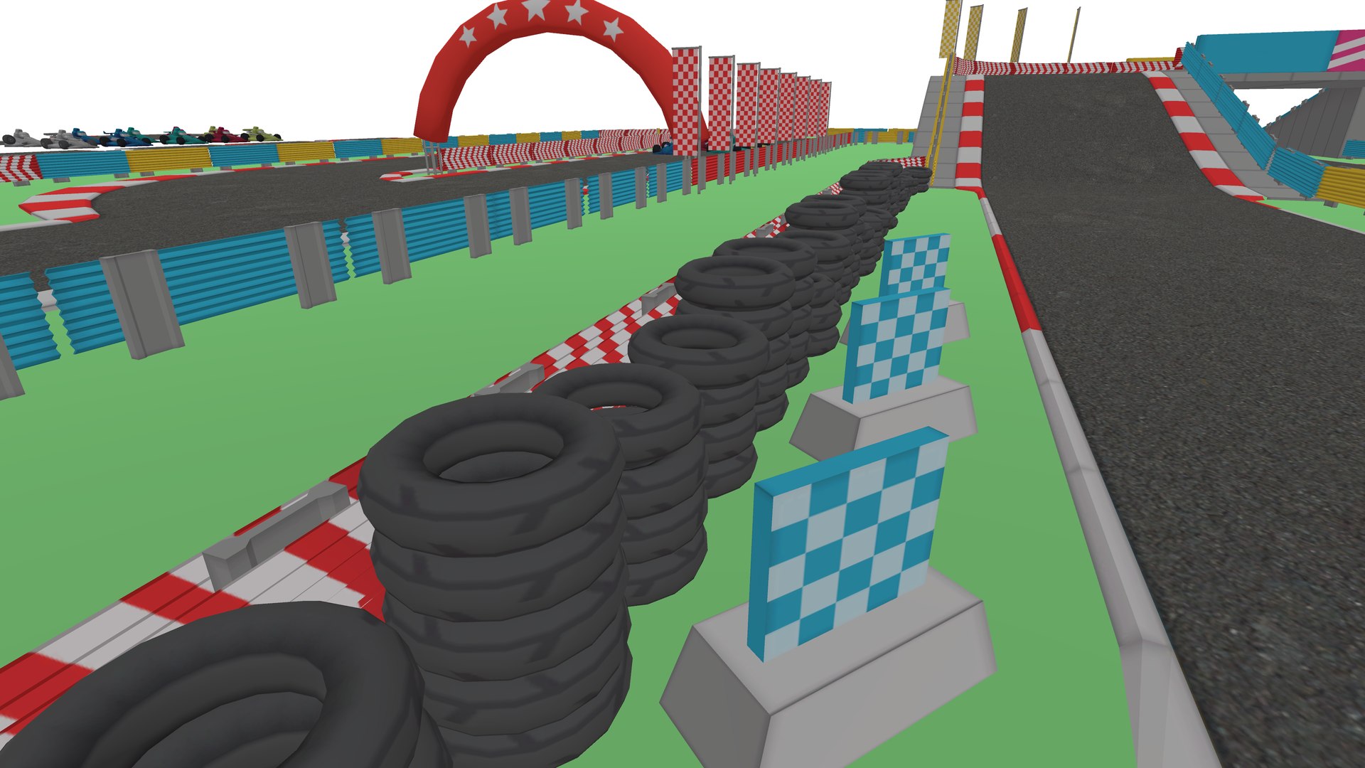 Kart Racing Delux Pack With Textures 3D Model - TurboSquid 2330456