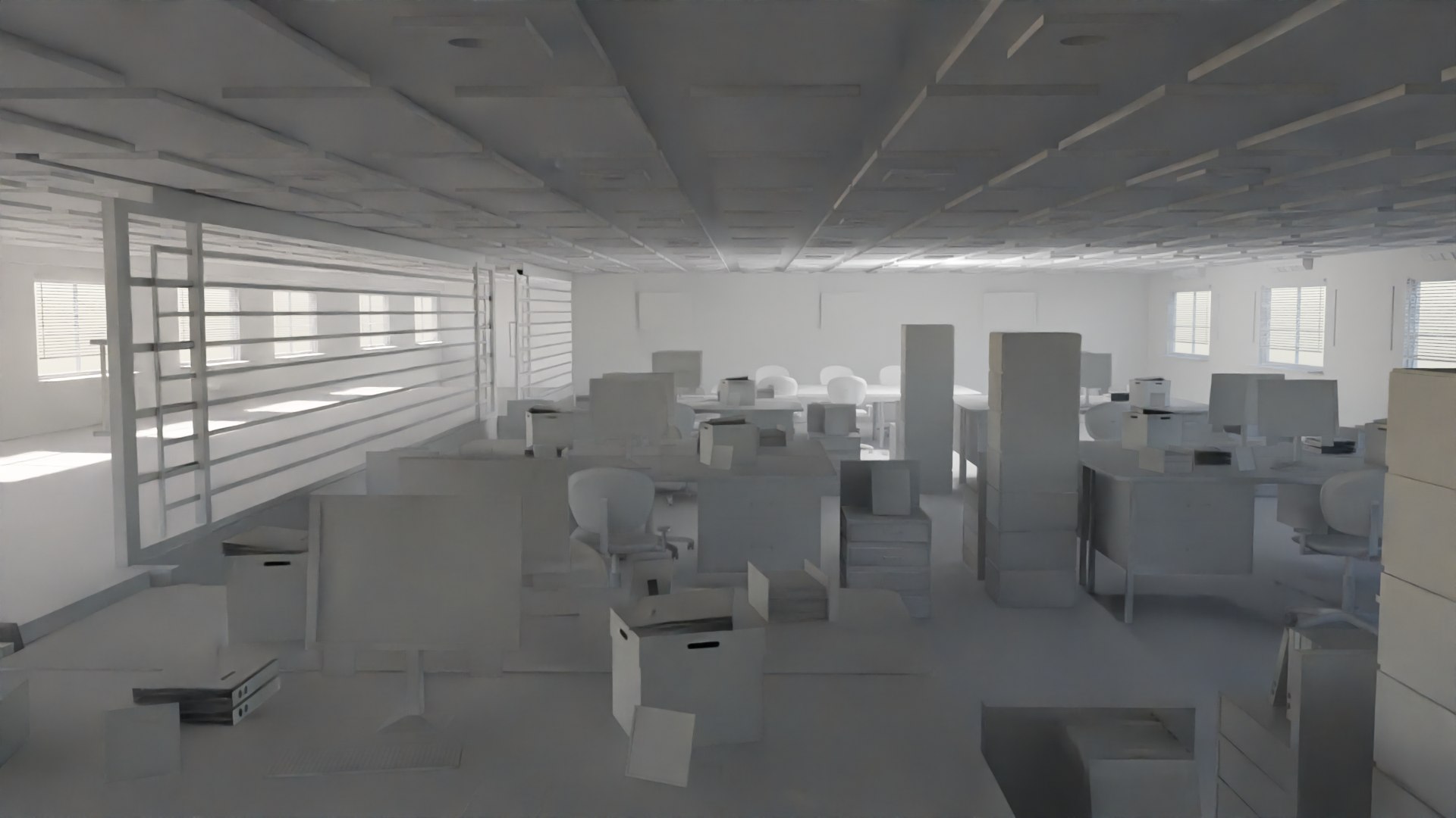 Police Station interior model - TurboSquid 2158053