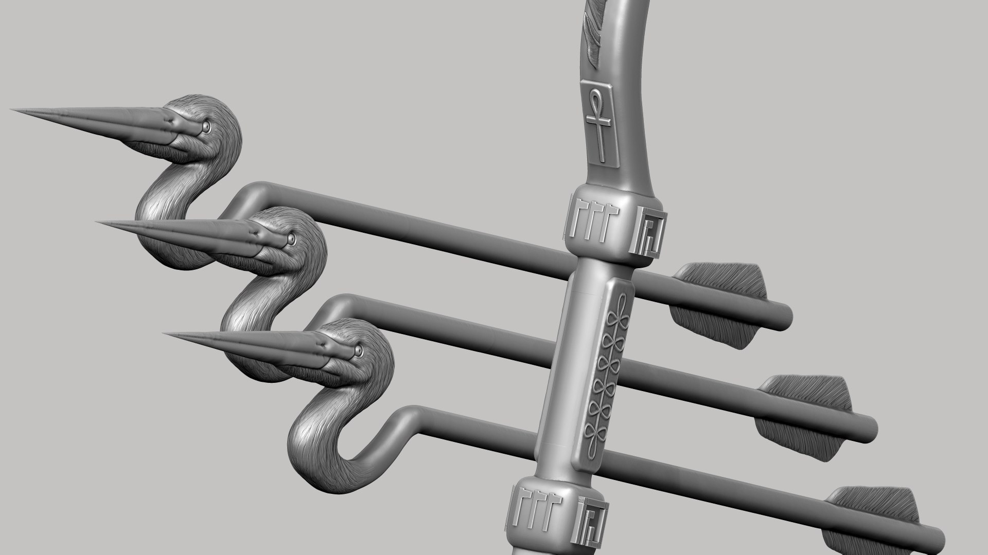 3D Bird Bow 3D Model Model - TurboSquid 2242891