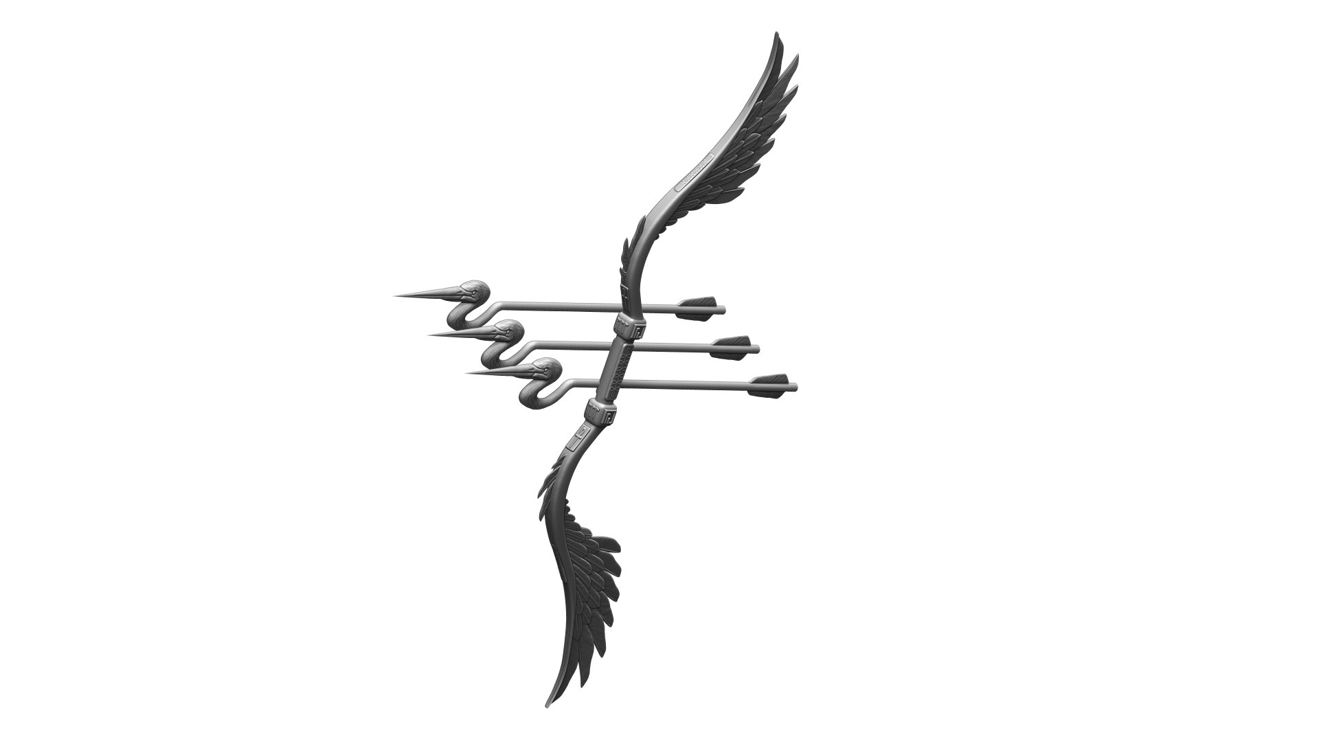 3D Bird Bow 3D Model Model - TurboSquid 2242891