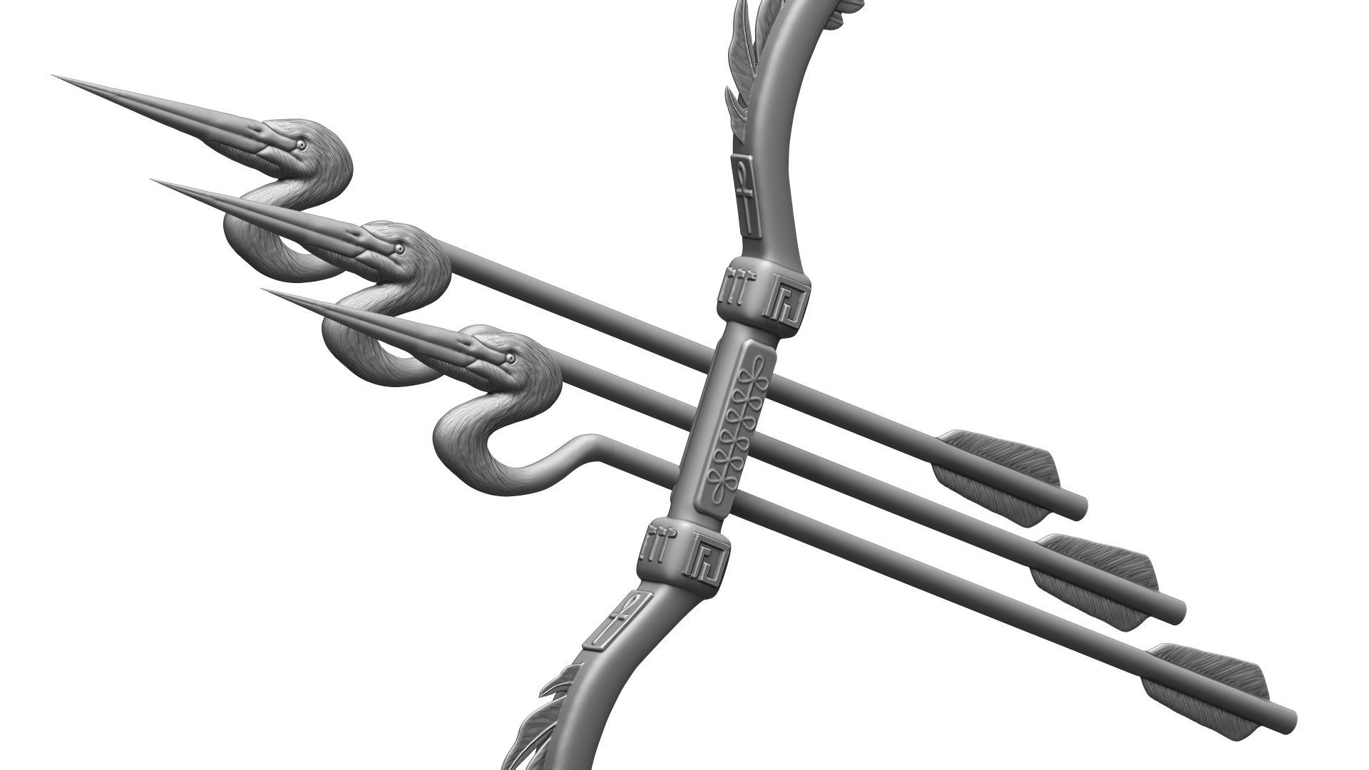 3D Bird Bow 3D Model Model - TurboSquid 2242891