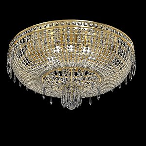 Faustig classic round crystal ceiling chandlier