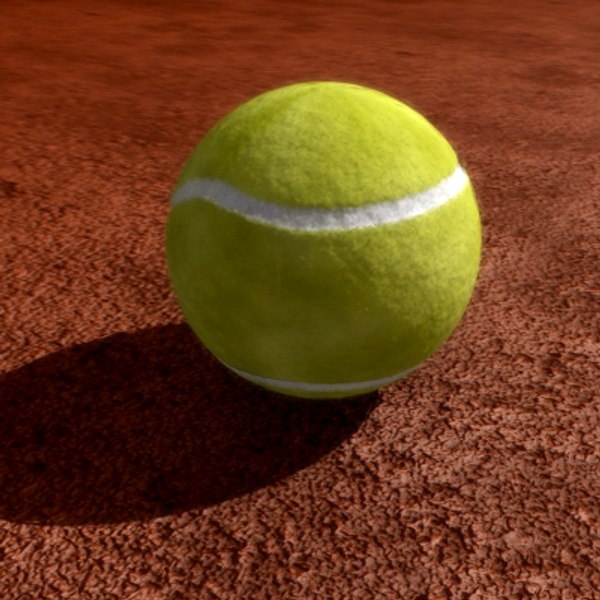 tennis ball 3d model