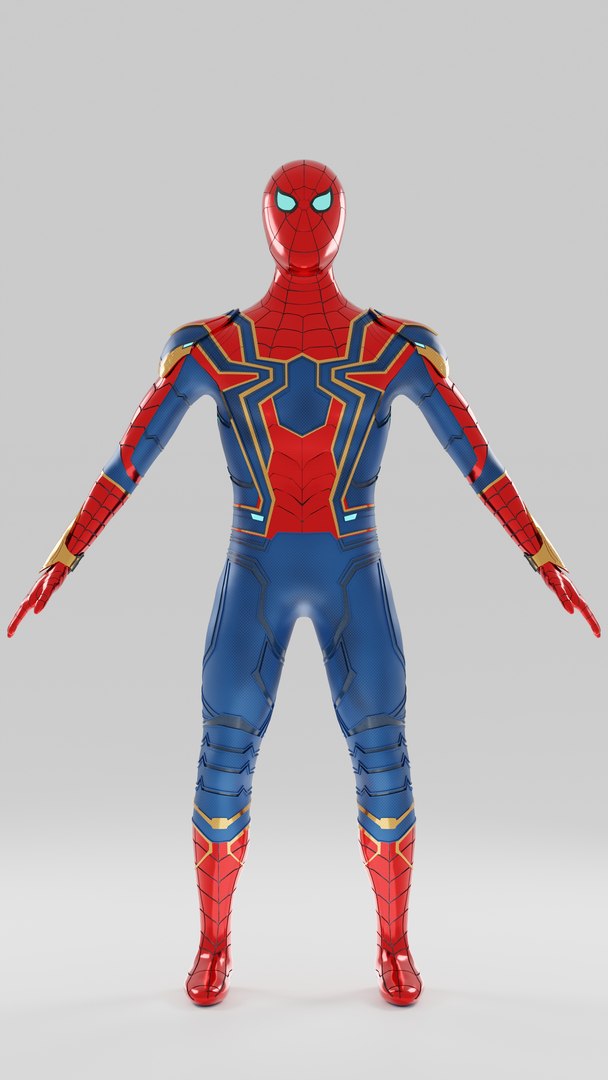 3D Spider Man - Iron Spider Armor Model - TurboSquid 1937473