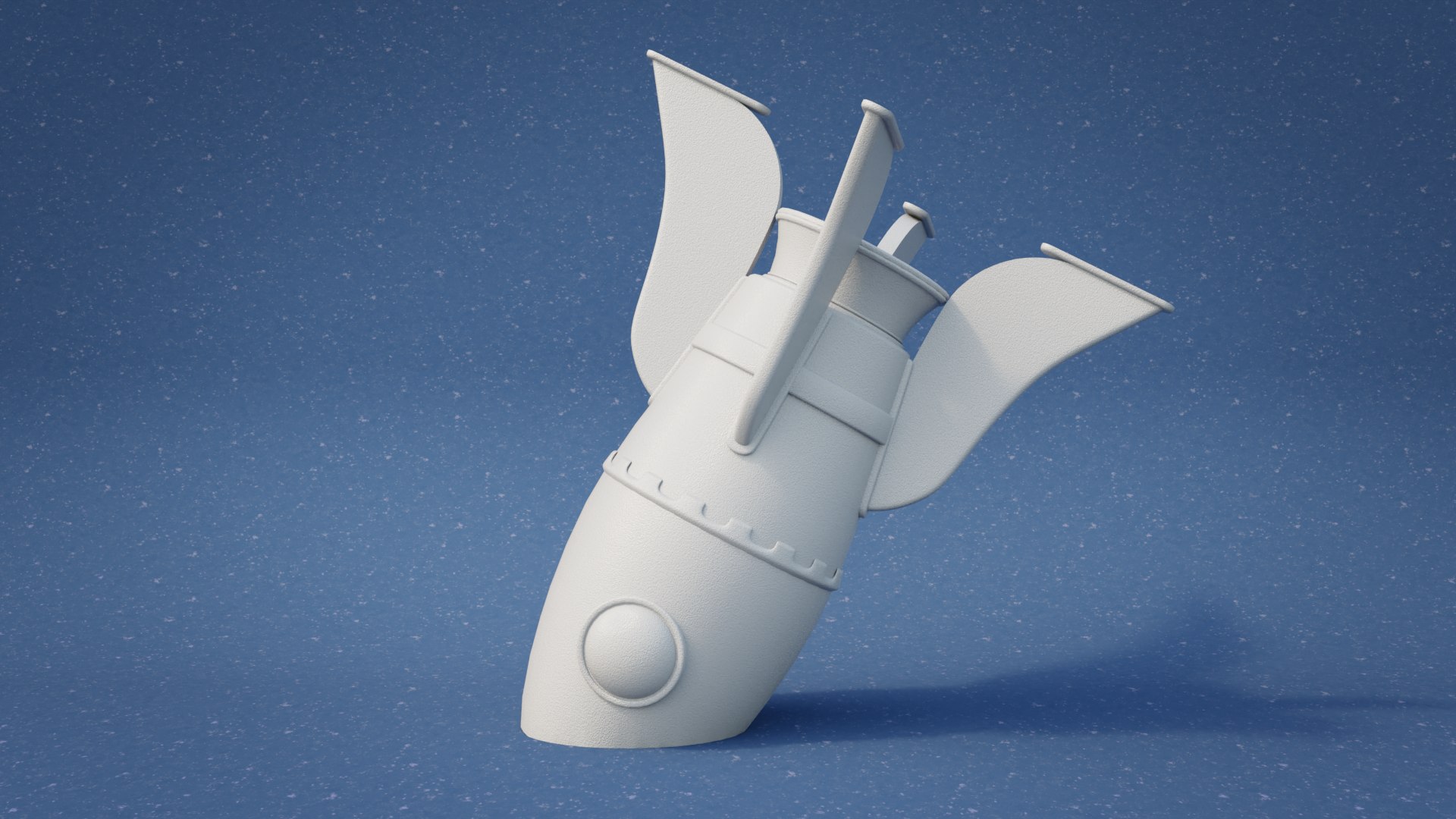 3D Rocket Ship - TurboSquid 2222174