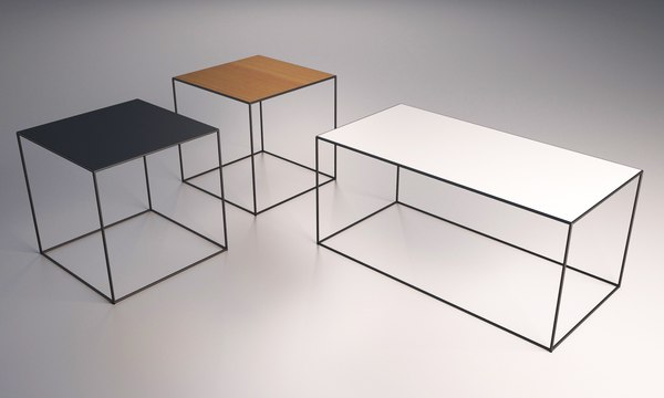 stylish table 3d max