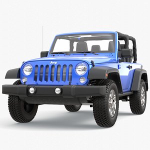 Jeep Wrangler JK 3D model