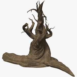 3D Fantasy Scary Tree