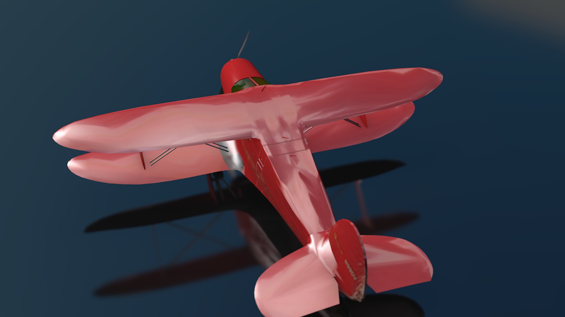 Beechcraft G17s Staggerwing Utility 3D Model - TurboSquid 1494362