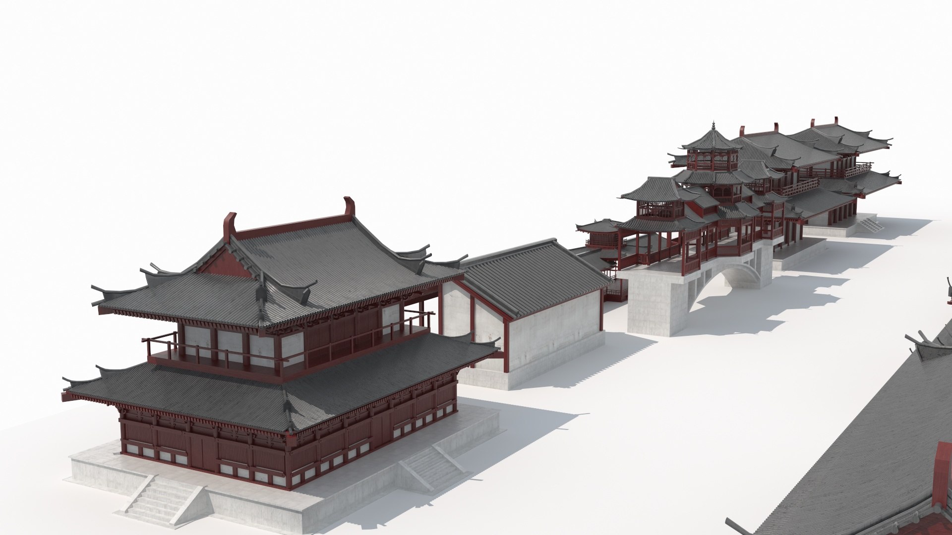 Collection of Ancient Archiectures 3D model - TurboSquid 1807113