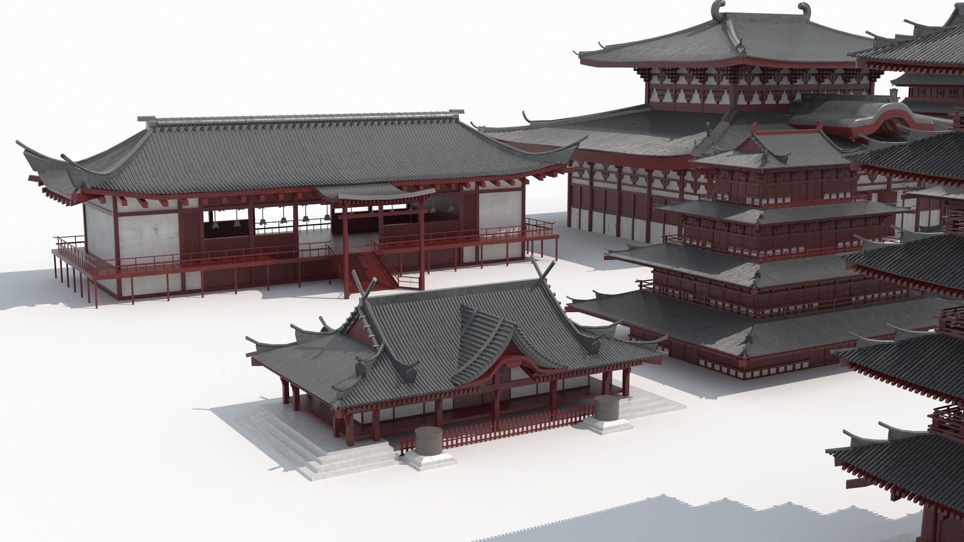 Collection of Ancient Archiectures 3D model - TurboSquid 1807113