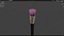 Pinceau de maquillage applicateur de blush double embout PBR