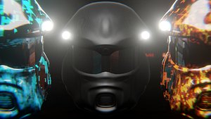 tactical helmet 3D