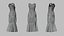 Vestido 24 Abstrato Seixo Repetido