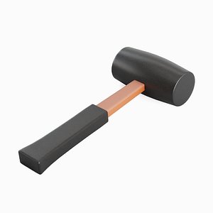 3D Rubber Mallet 01