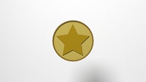 coin animation 3d model