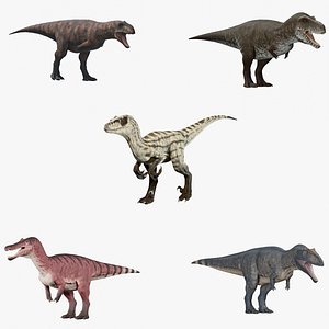 5 Dinosaur Pack