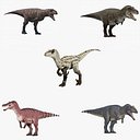 Pacote com 5 Dinossauros