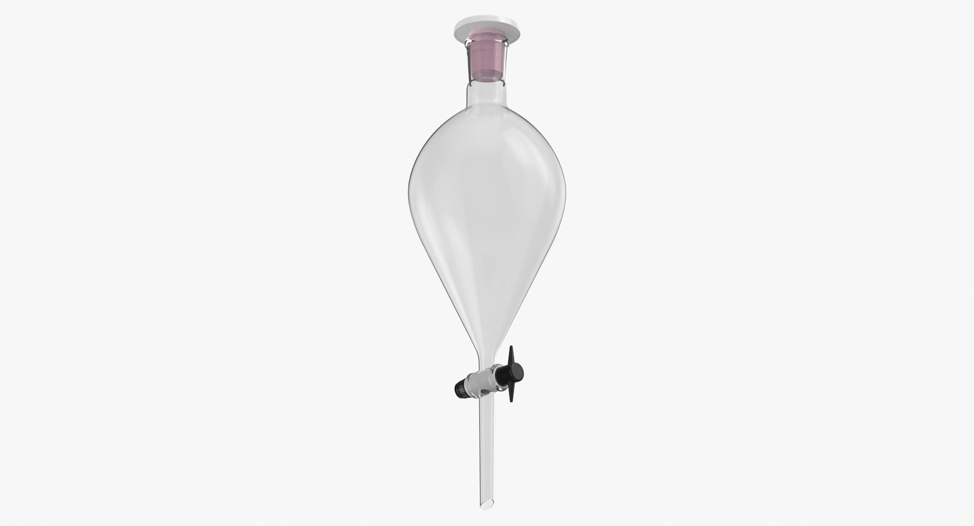 Separatory Funnel Large 3D Model TurboSquid 2013312