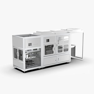 3D Automatic Glass Tear Film Cleaning Machine