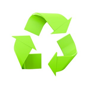 recycle icon 3D model