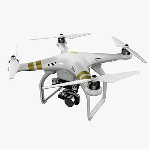 DJI Phantom 3 Drone 3D