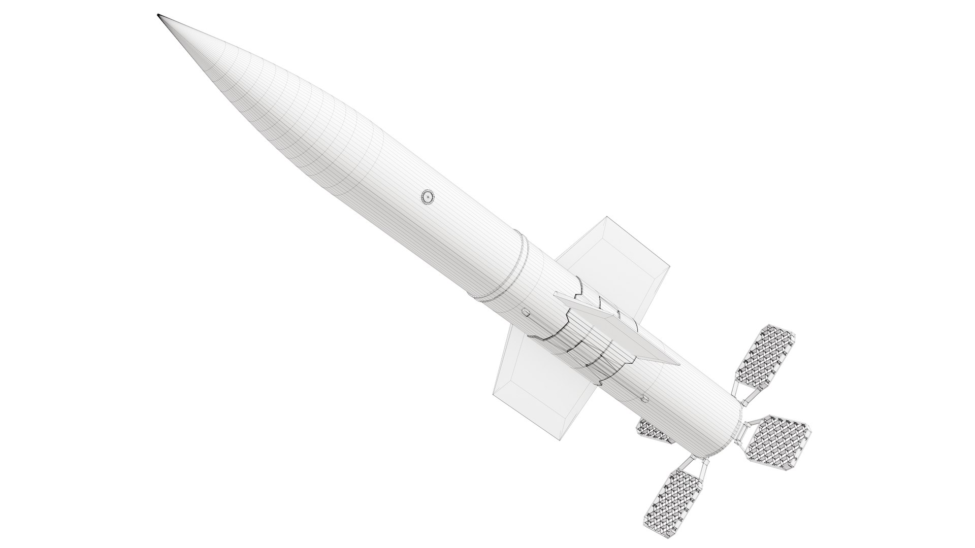 3D OTR-21 Tochka-U Missile Model - TurboSquid 1891944