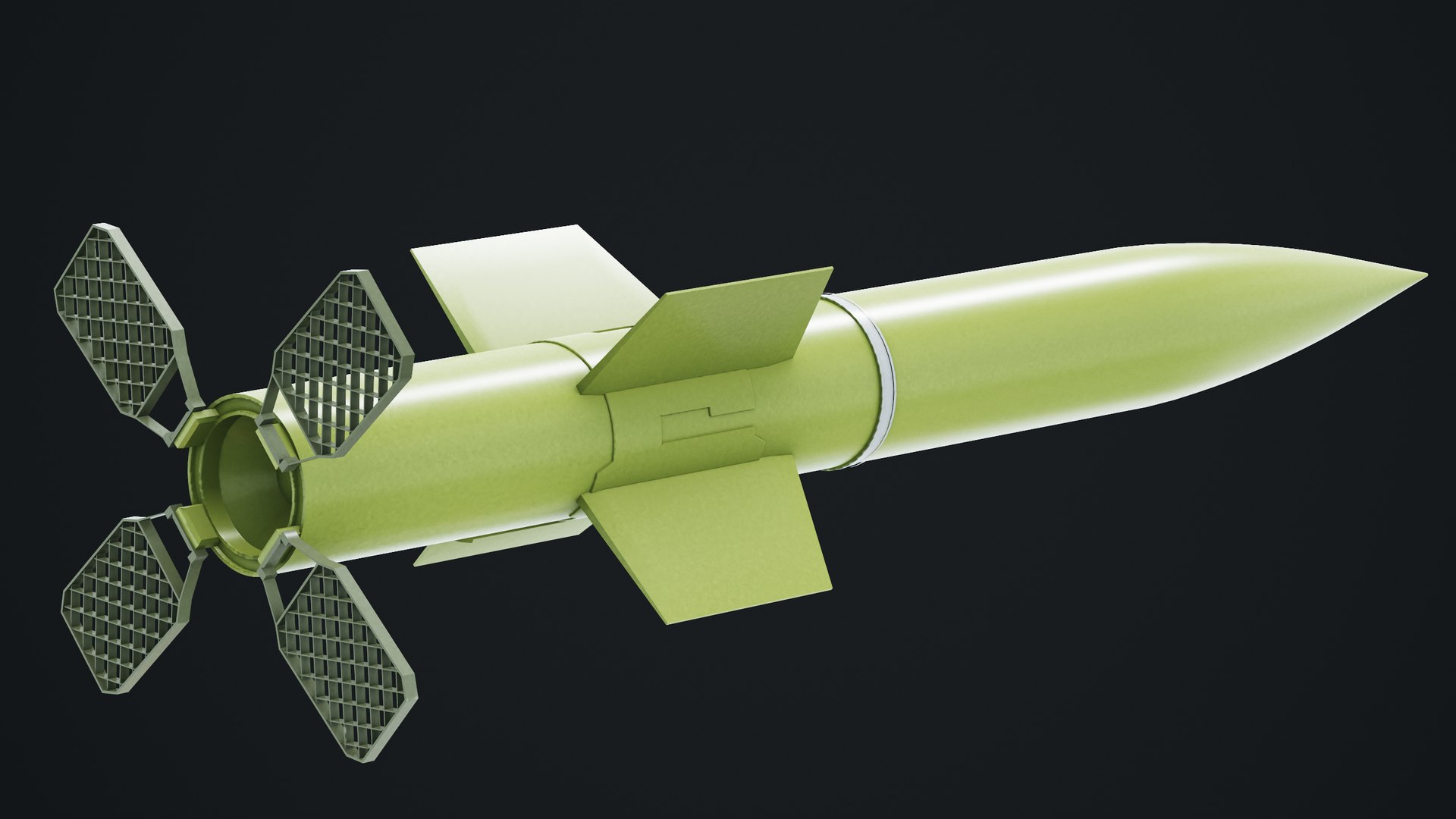 3D OTR-21 Tochka-U Missile Model - TurboSquid 1891944