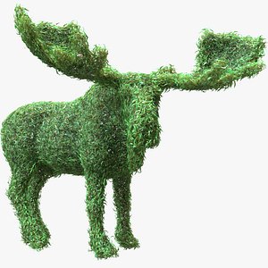 3D model Mose Topiary Garden Sculptures