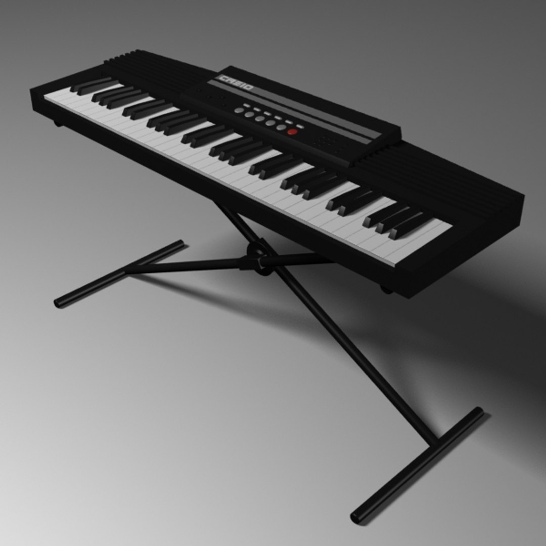 Keyboard Organ 3d Model