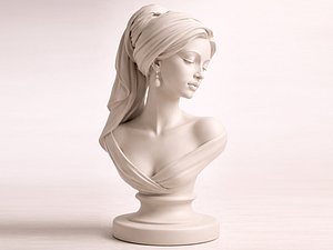 3D Serene beauty in sculpted form - 3D Print model model