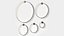 Applique murale ronde minimaliste moderne par Zenq
