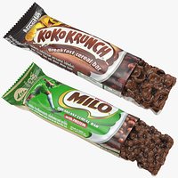 Koko Krunch and Milo Breakfast Cereal Bar