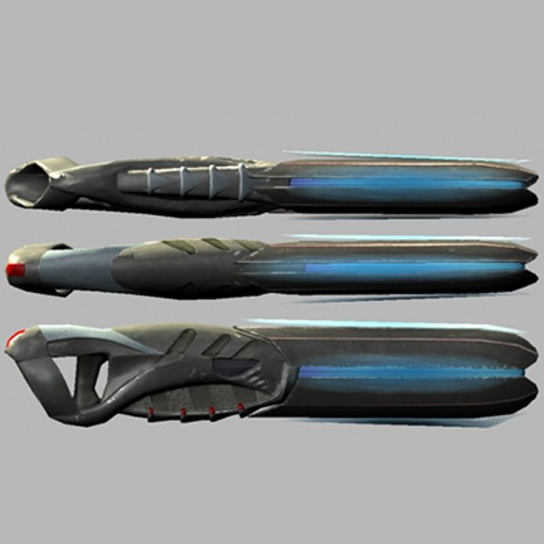modelo 3d blaster gratis - TurboSquid 378112