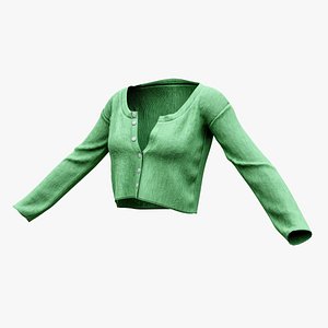 Cropped Cardigan