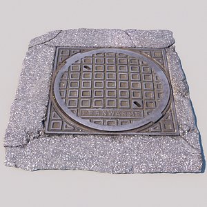 3d model photo scanned heating cover