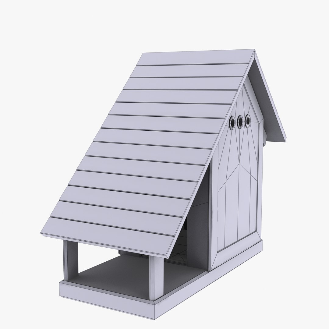 3D Dog House Model - TurboSquid 918158