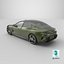 Xiaomi SU7 EV Sleek Car 2023 Verdant Green