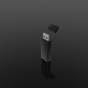 3d model usb stick
