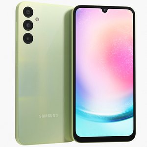 Samsung Galaxy A24 4G Green 3D